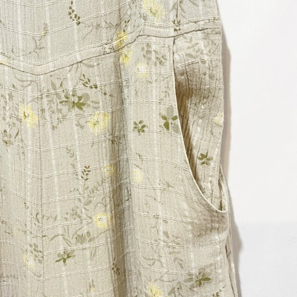 OLLARI By Anthropologie Wide Leg Lightweight Floral Printed Jumpsuit Overalls - Picture 13 of 16